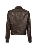 Rick Owens Tower Alice JKT in grease tumbled lamb