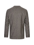 Canali marl-effect notched-lapel blazer