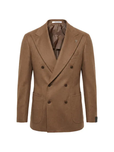 Tagliatore peak-lapel double-breasted blazer