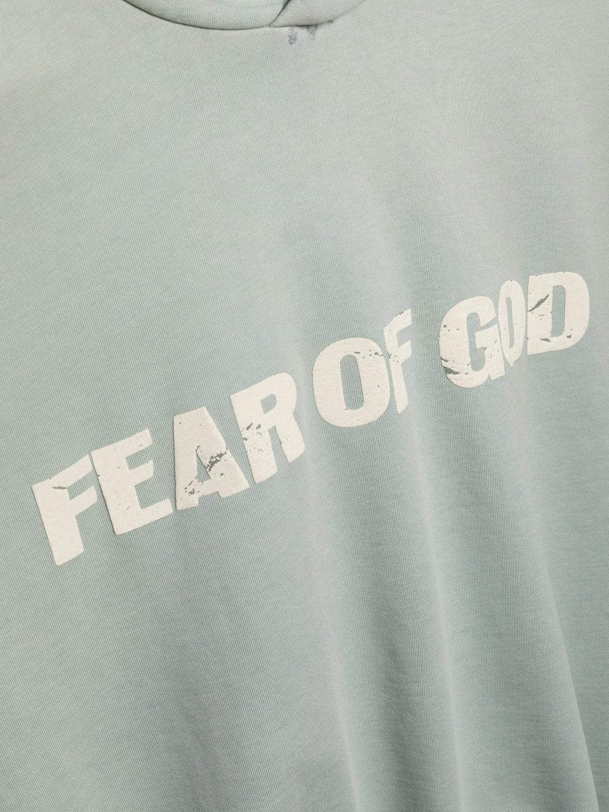 Fear of God Heaven Is Crying for Justice Graphic Hoodie