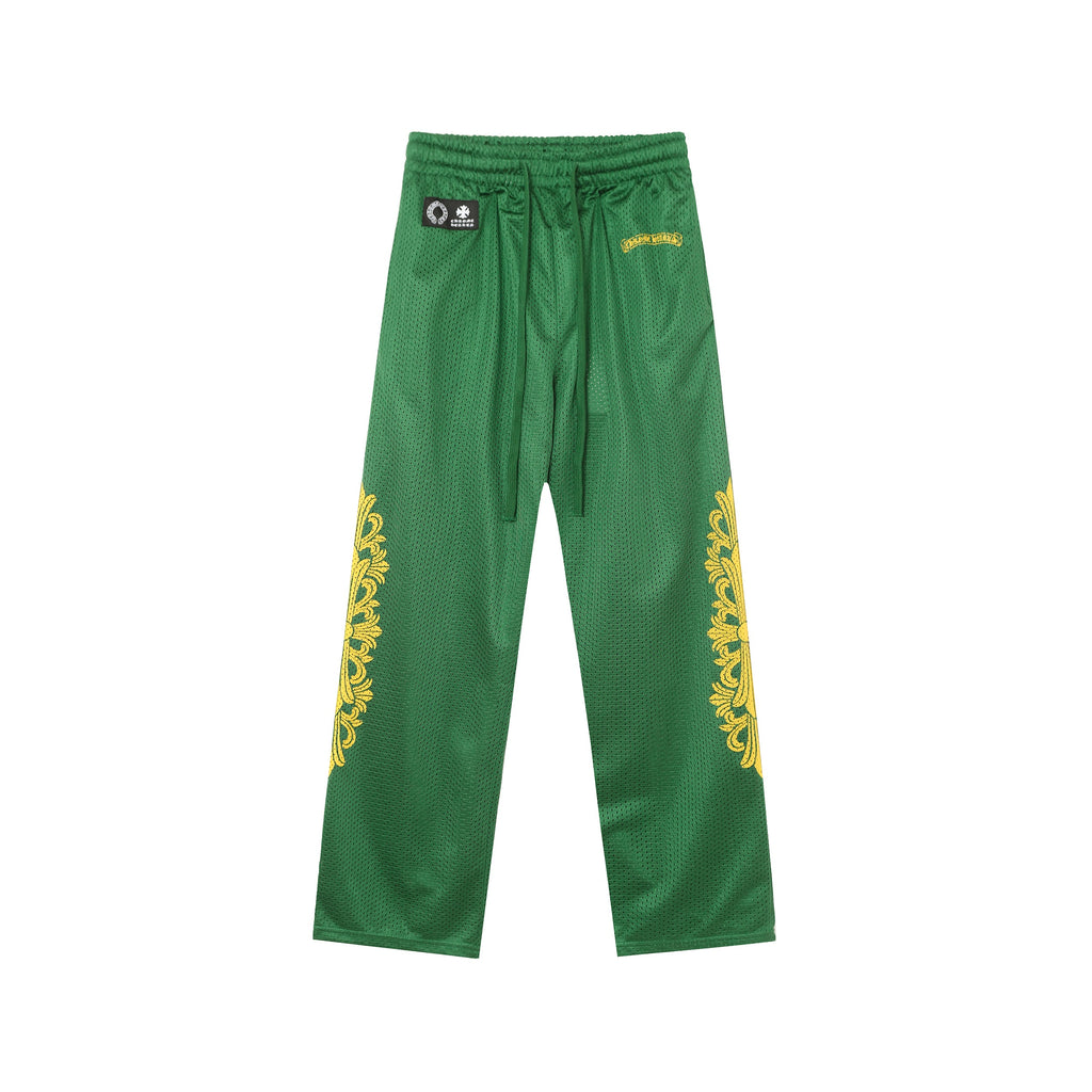 Chrome Hearts Mattyboy graffiti red mesh track pants 9997
