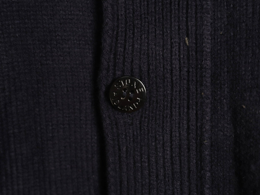 Stone Island Button-Front Knit Cardigan - Black